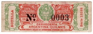 (I.B) Argentina Revenue : Alcohol Duty (Buenos Aires)