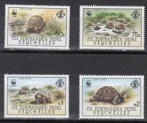 Seychelles - Zil El Sesel Scott 106-109 Mint NH