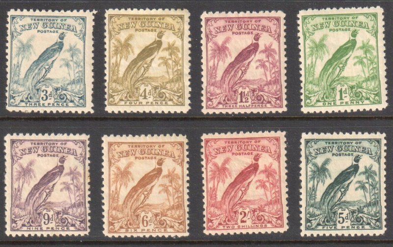 New Guinea #31/42 Mint H  (8 stamps)