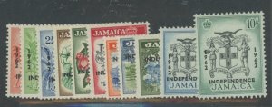 Jamaica #185-195 Unused