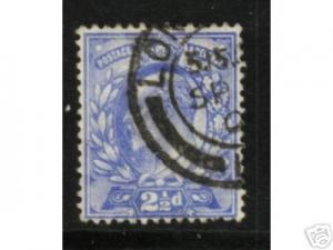 G99 GREAT BRITAIN KEVII #131a LIGHT ULTRA USED VF