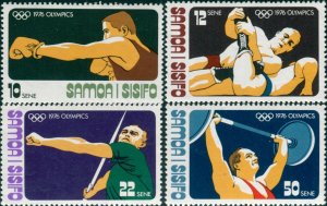 Samoa MNH 438-41 Montreal Olympic Games 1976