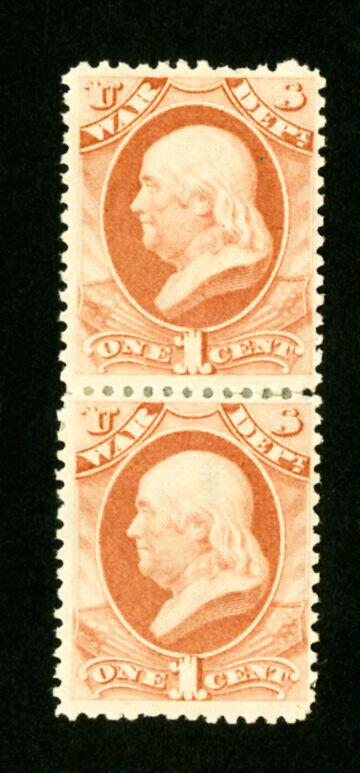 US Stamps # O83 XF OG VLH Pair Scott Value $480.00