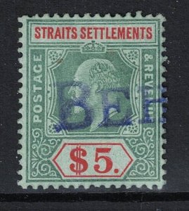 Straits Settlements SG# 167 Revenue Cancel - S20384