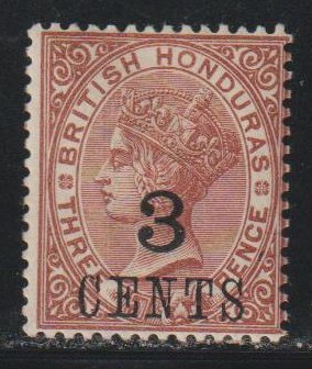 British Honduras SC  29 Mint Hinged