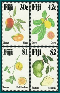 Fiji 1993 Tropical Fruits, MNH  #698-701,SG884-SG887