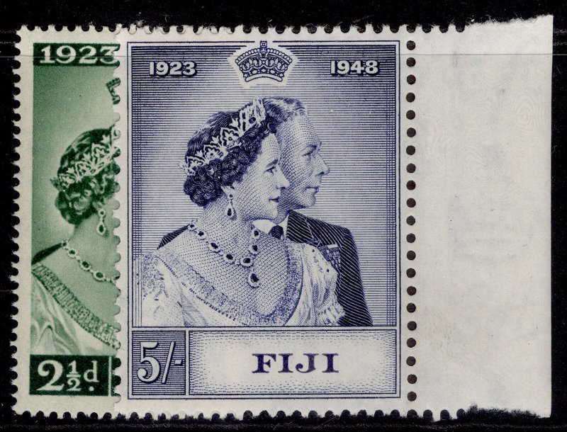 FIJI GVI SG271, 5s violet blue, NH MINT. Cat £18.