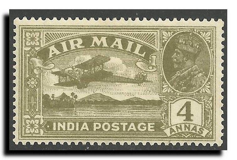 India-Airmails Scott #C3A