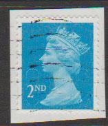 GB QE II Machin SG U2957 - 2nd brt blue -  M11L - Source  none