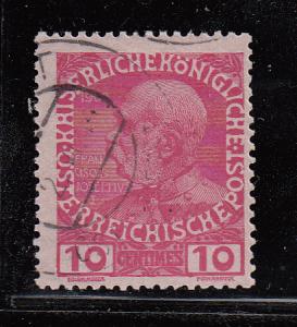 Austria Off Crete 21 Mi 23 Used F/VF U Signed 1914 SCV $2000