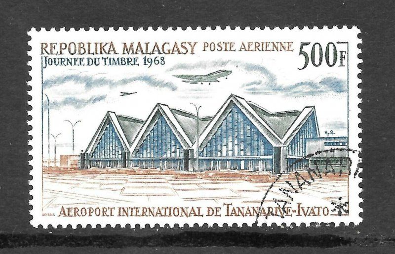 Malagasy Republic  (1968 )  - Scott # C89,