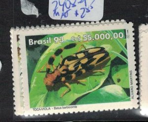 Brazil Beetles SC 2408-9 MNH (3emc) 