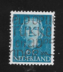 Netherlands  SC# 307 - Queen Juliana, gray blue, used