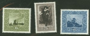 Liechtenstein #B19-21  Single (Complete Set)