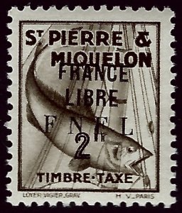 St. Pierre & Miquelon J66 Mint F-VF SCV$30...French Colonies are Hot!