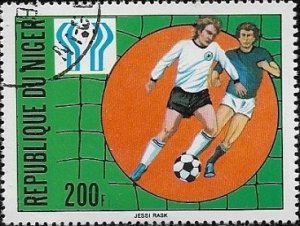 1978 Niger  Players and Globe  SC#441 Used