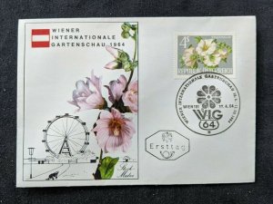 1964 Vienna Austria First Day Cover FDC