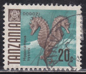 Tanzania 22 Seahorses 1967