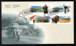 1783a, Scott, FDC, Canada, Scenic Highways - 3, 46c, 1999 Mar 31