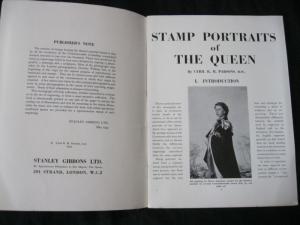 STAMP PORTRAITS OF THE QUEEN by CYRIL R H PARSONS (STANLEY GIBBONS)