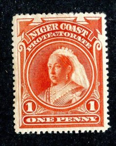 1894 Niger coast  Sc.#44 MNH** ( 847 BCXX )