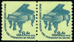 US #1615C Steinway Grand Piano Coil Pair; MNH