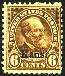 U.S. #664 MINT OG HR