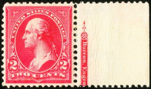 US Stamps # 267 MNH Superb imprint single