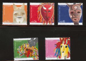 PORTUGAL Scott 2565-99, MNH** 2005 mask set