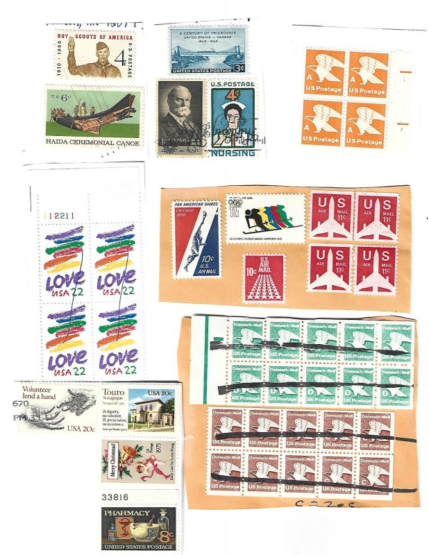 Stamps on paper Used  Lot 2