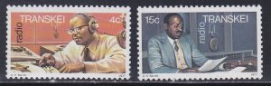 South Africa - Transkei # 36-37, Transkei Radio 1st Anniv., Mint NH,  1/2 Cat.