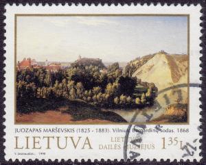 Lithuania - 1998 - Scott #614 - used - Art Marsevskis