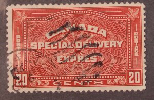 Canada - Scott E5 - 20 Cents Special Express - Used - Nice Stamp SCV - $16.00