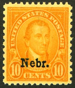 U.S. #679 MINT OG LH