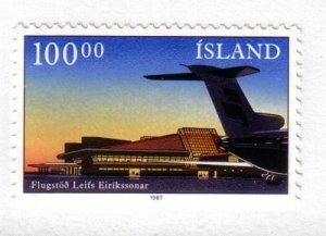 Iceland Sc 638 1987 Keflavik Airport stamp mint NH