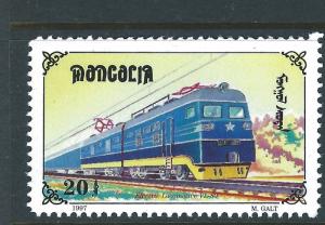 Mongolia Sc#225A-I, K-L 1997 Trains Railroad