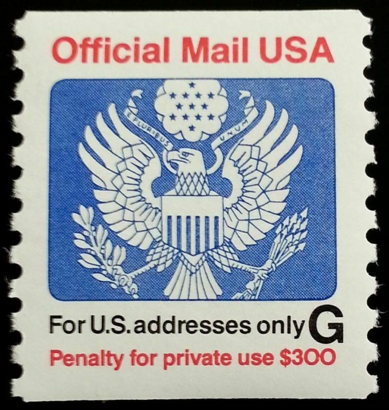 Scott#: O152 - Official Mail G Single Stamp MNH OG -- Free shipping --