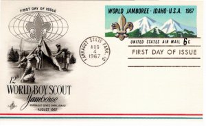 United States of America 1967 UXC 7 FD postal card