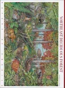 # 3899 MINT NEVER HINGED ( MNH ) NORTHEAST DECIDUOUS FOREST