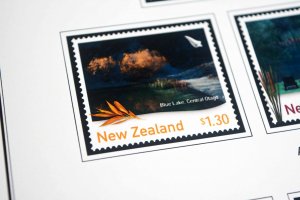 COLOR PRINTED NEW ZEALAND 2000-2004 STAMP ALBUM PAGES (88 illustrated pages)