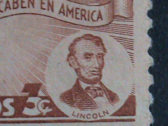 ​CUBA STAMP-1942 SC#369 FAMOUS PERSONS & ARMS OF CUBA -STAMP MNH-   VERY FINE