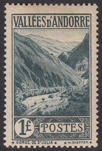 French Andorra 49 MLH CV $20.00