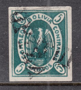 Bolivia 2 Used VF