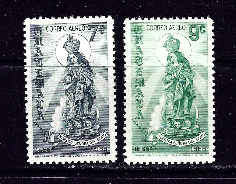 Guatemala C404-05 MNH 1968 set