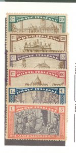 Italy #B20-B25  Single (Complete Set)