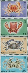 Gilbert & Ellice Islands 1975 SG243-246 Crabs set MNH                