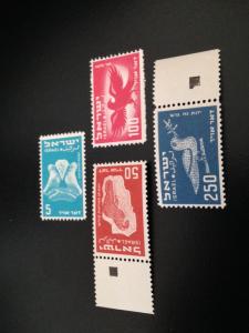 Israel sc C1, C4-C6 mnh