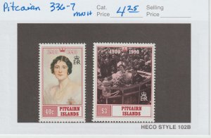 Pitcairn Islands 336-7 VF MNH QEII