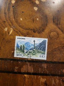 Stamps French Andorra Scott #149 used