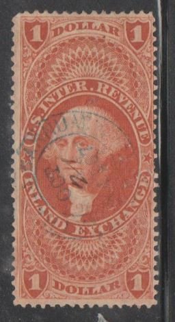 U.S. Scott #R69c Revenue Stamp - Used Set of 5 - IND